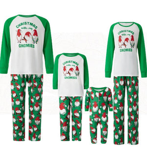 Family Matching Santa Claus Pajamas Set