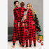 Classic Christmas Buffalo Plaid Family Matching Pajamas Sets