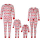 Family Matching Christmas Deer and Snowflake Pajamas Set