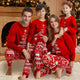 🔥 Family Matching Red Christmas Tree Suits Family Look Pajama Set