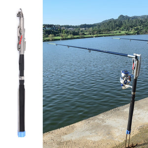 Automatic Telescopic Spinning Fishing Rod